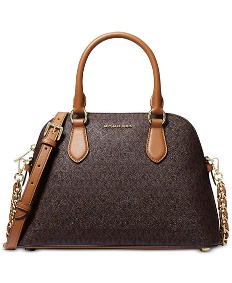 michael kors dome satchel purse|michael kors opened satchel purse.